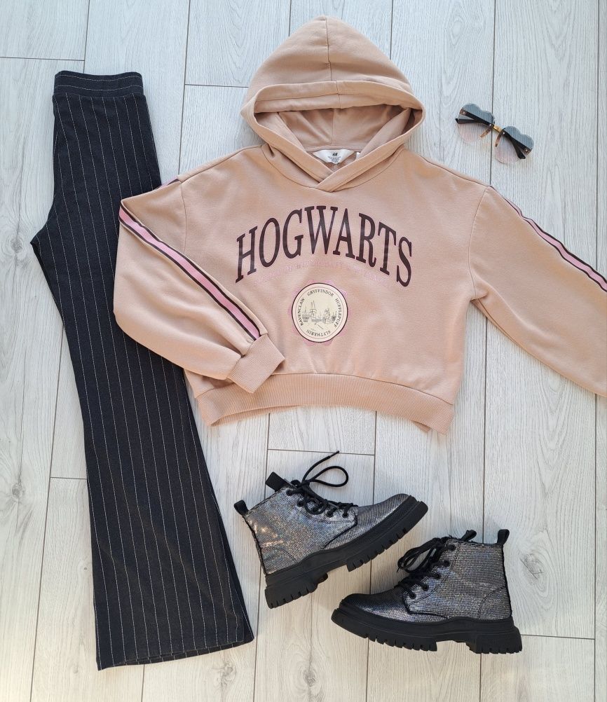 Komplet H&M Harry Potter 146, bluza dresowa plus dzwony