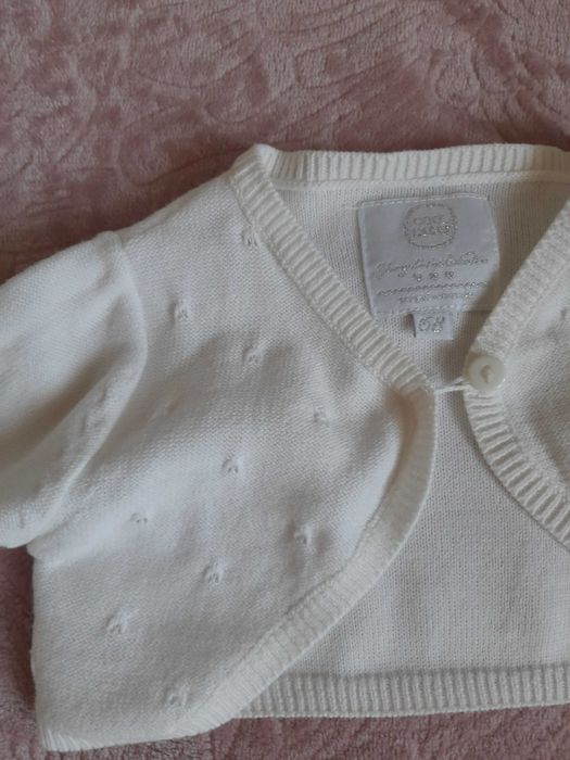 Komplet dla dziewczynki sukienka+bolerko+opaska, cool club rozmiar 68,