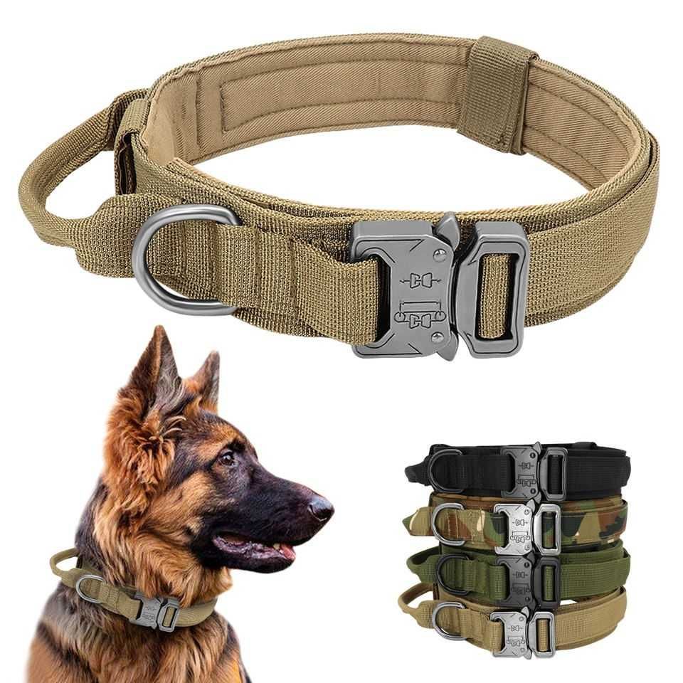 Тактический ошейник PrimoDOG для собак, размер M, L, XL (разные цвета)