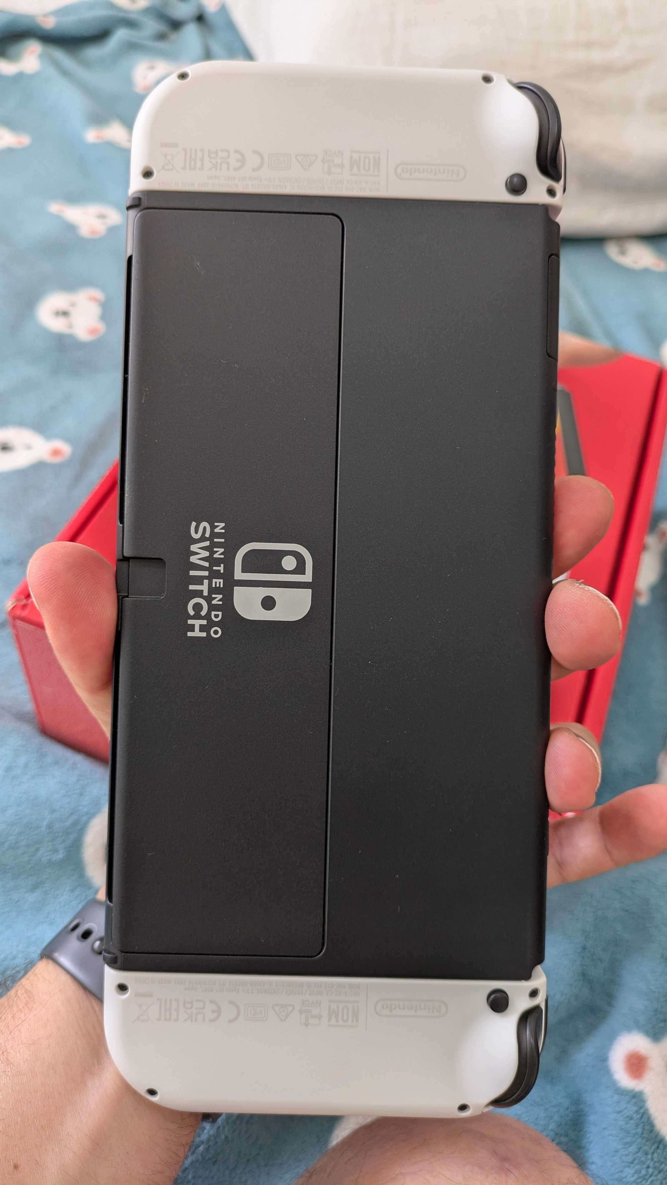 Nintendo switch oled branca