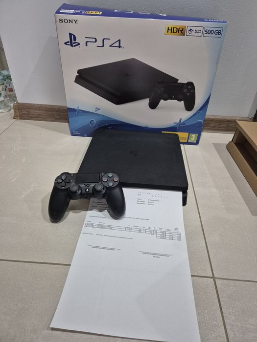 Konsola Ps4 slim gwarancja stan idealny PlayStation 4 gwarancja