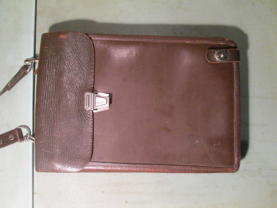 Планшет офіцерський розкладний. СРСР. Натуральна шкіра. 31 х 21 х 6 см