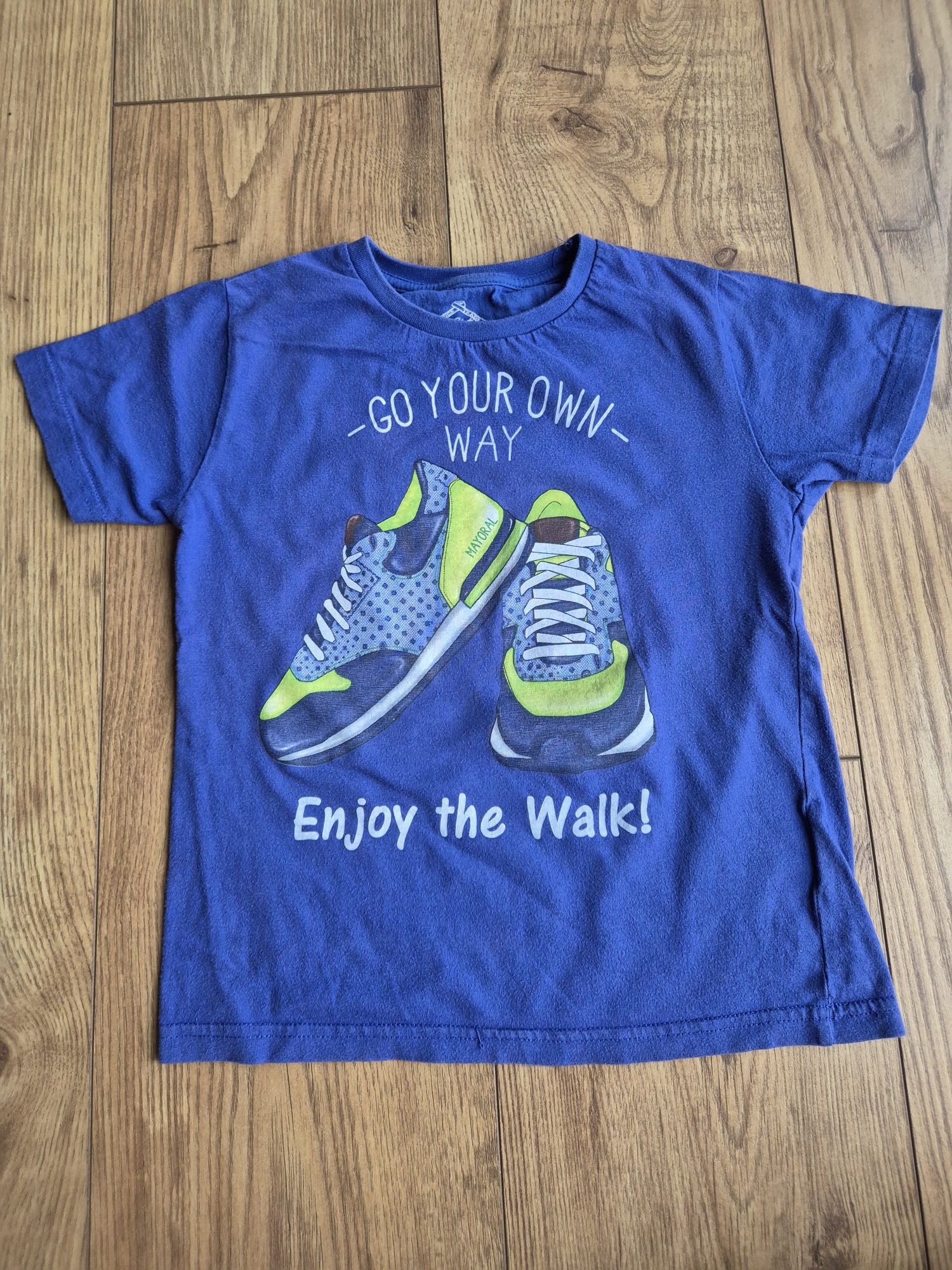 T-shirt bluzka z krótkim rękawem r. 110 Mayoral