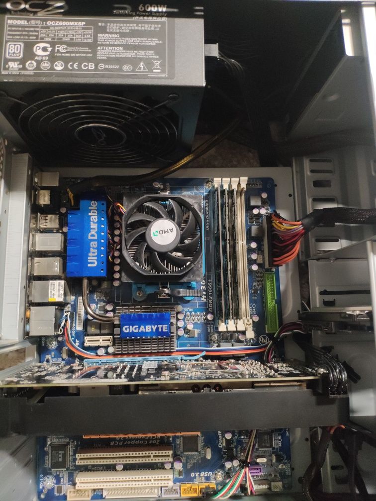 Gamingowy AMD GTX 1060 6GB OCZ 600W 80plus SSD 8GB RAM