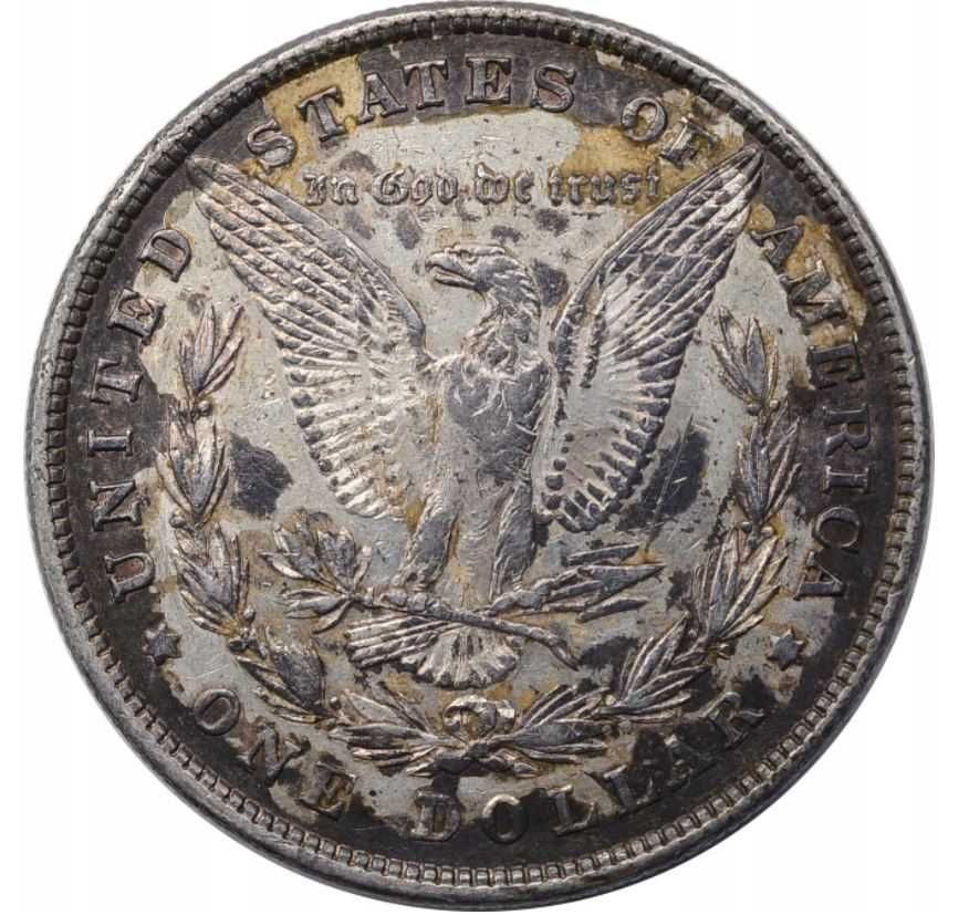 1 dolar srebro USA  1878 8TF, one dollar , Rarytas , Morgan