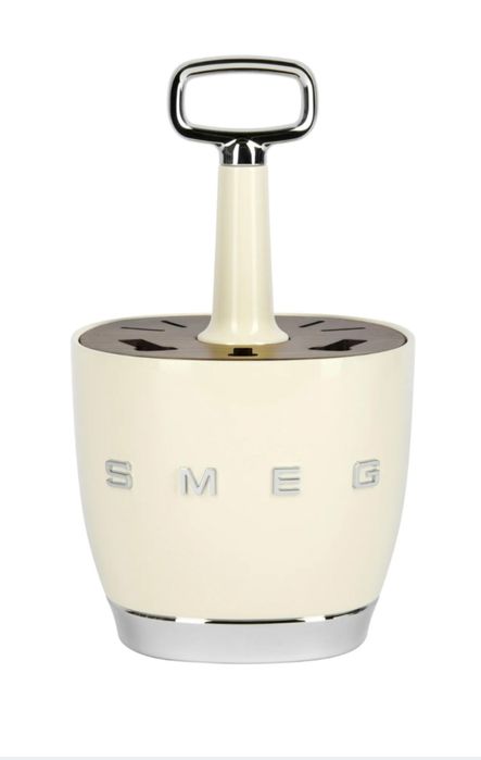 Stojak na sztućce SMEG beżowy Sztućce SMEG