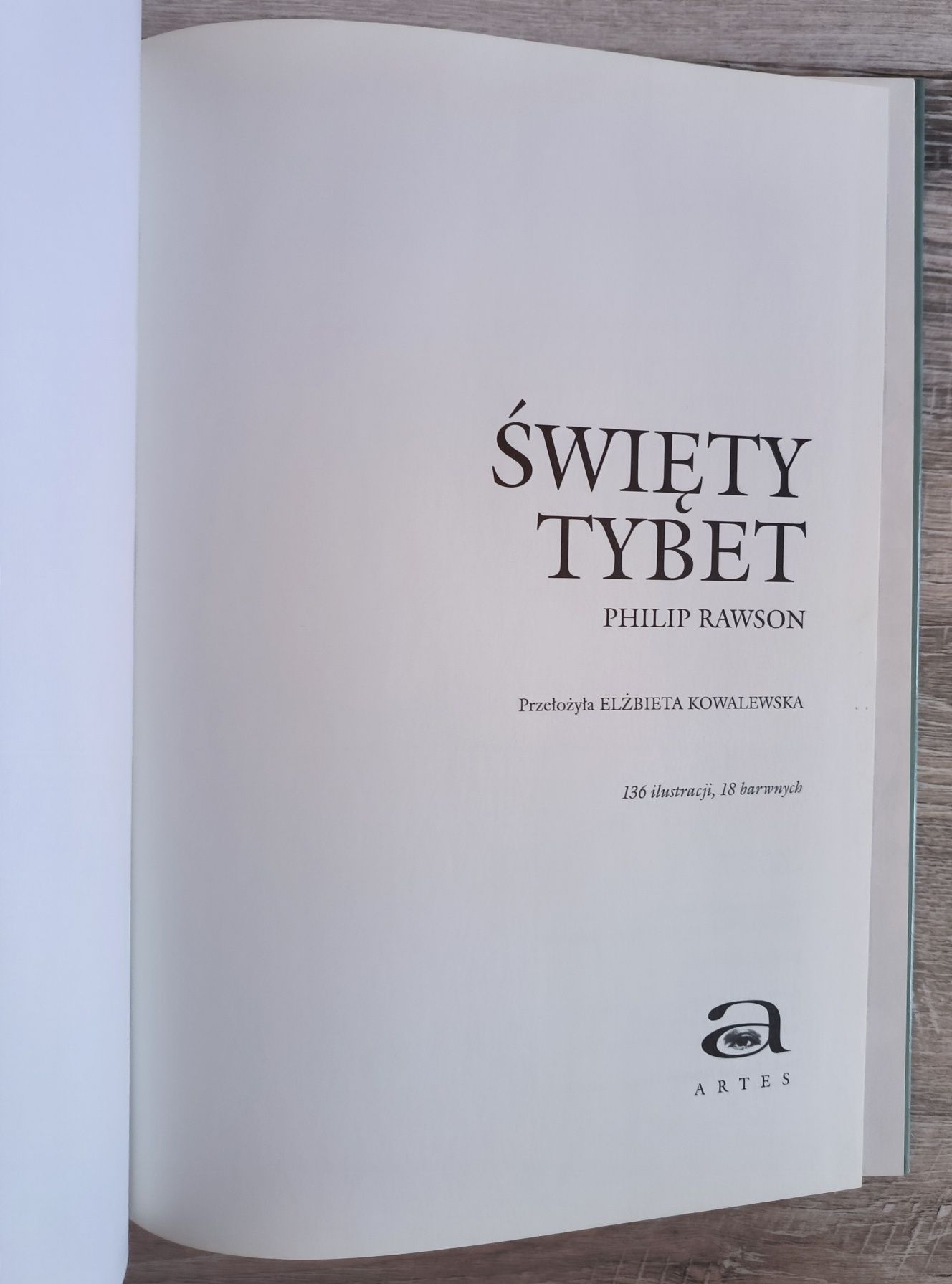 Święty Tybet Philip Rawson