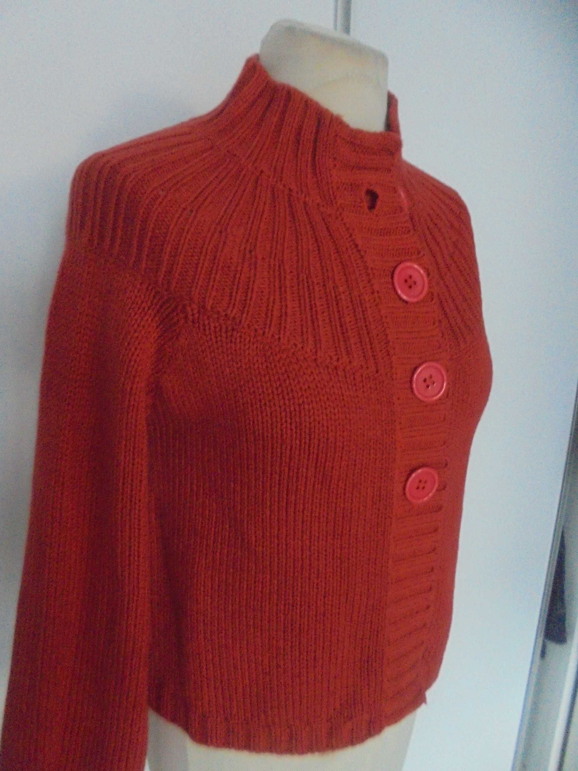 sweter w roz 42 biust100/103 cm / biodra luzne / dł 52 cm