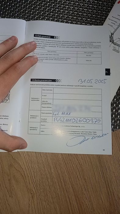 Kukirin G2 Max Gwarancja + kask