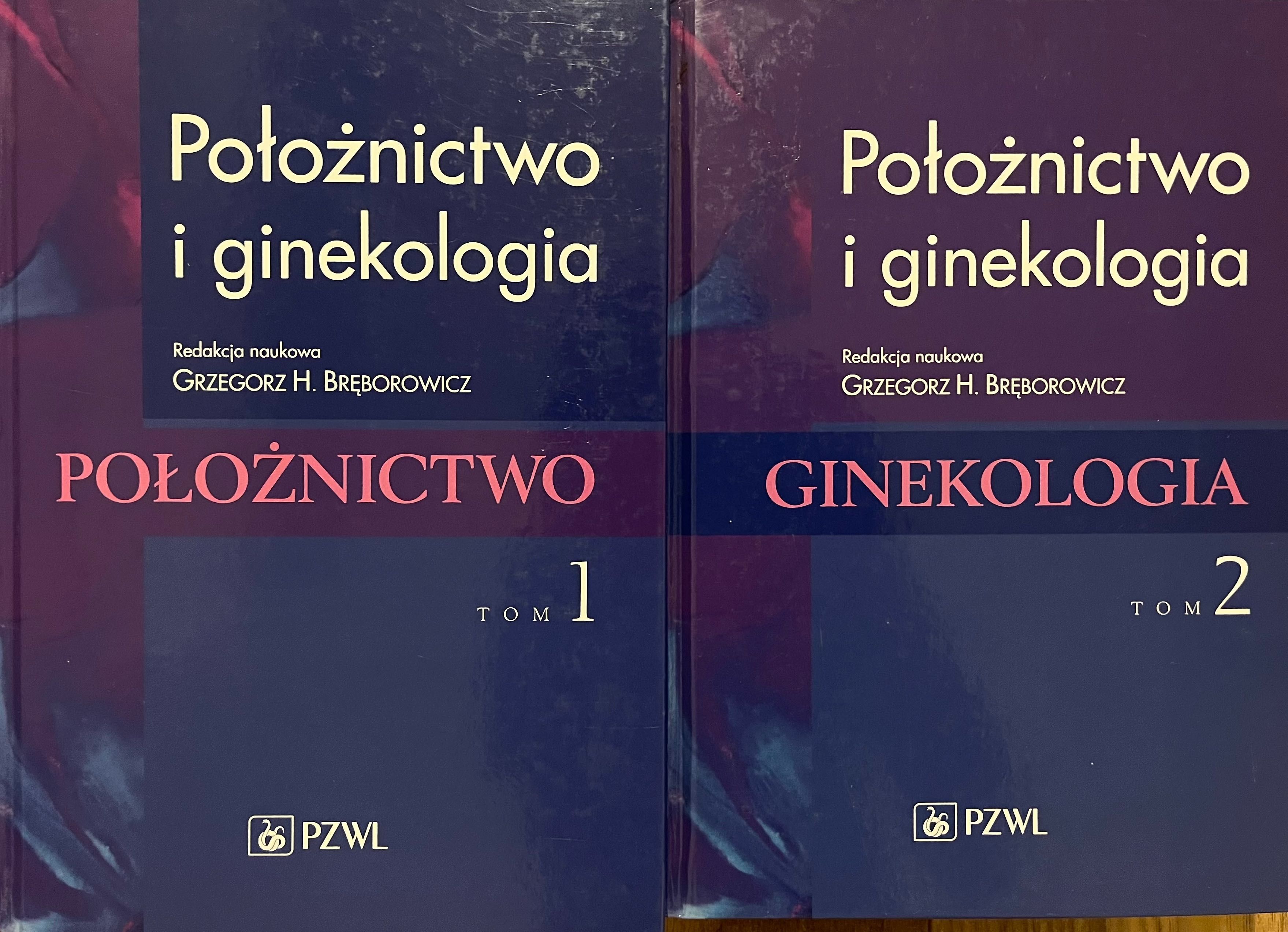 Położnictwo i Ginekologia Bręborowicz tomy 1-2