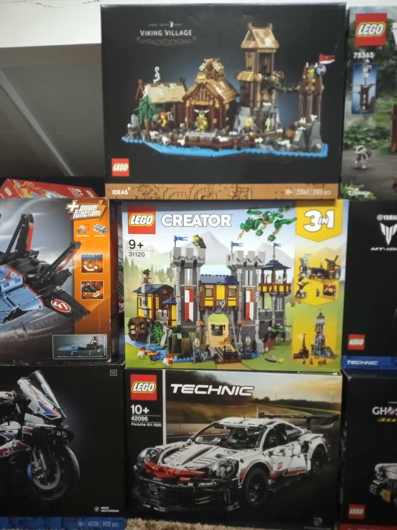 Lego novo selado, technic, Ideas, creator, Starwars