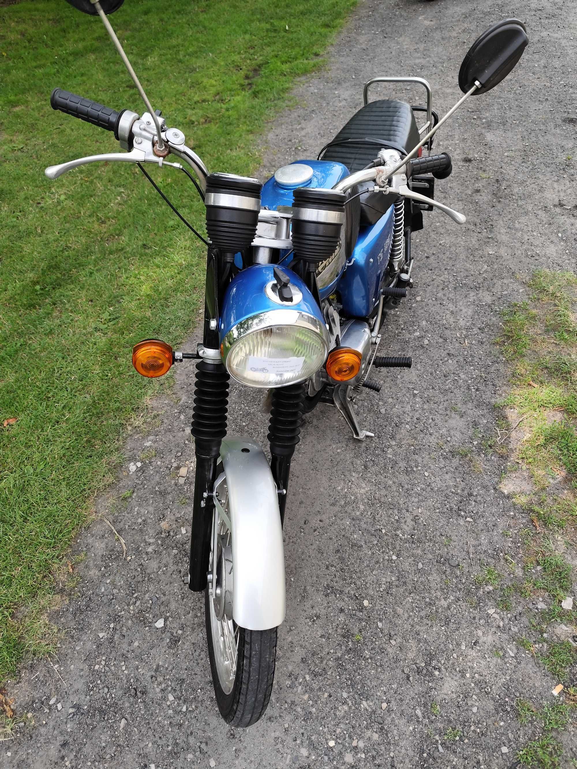 MZ ts 125 odrestaurowana