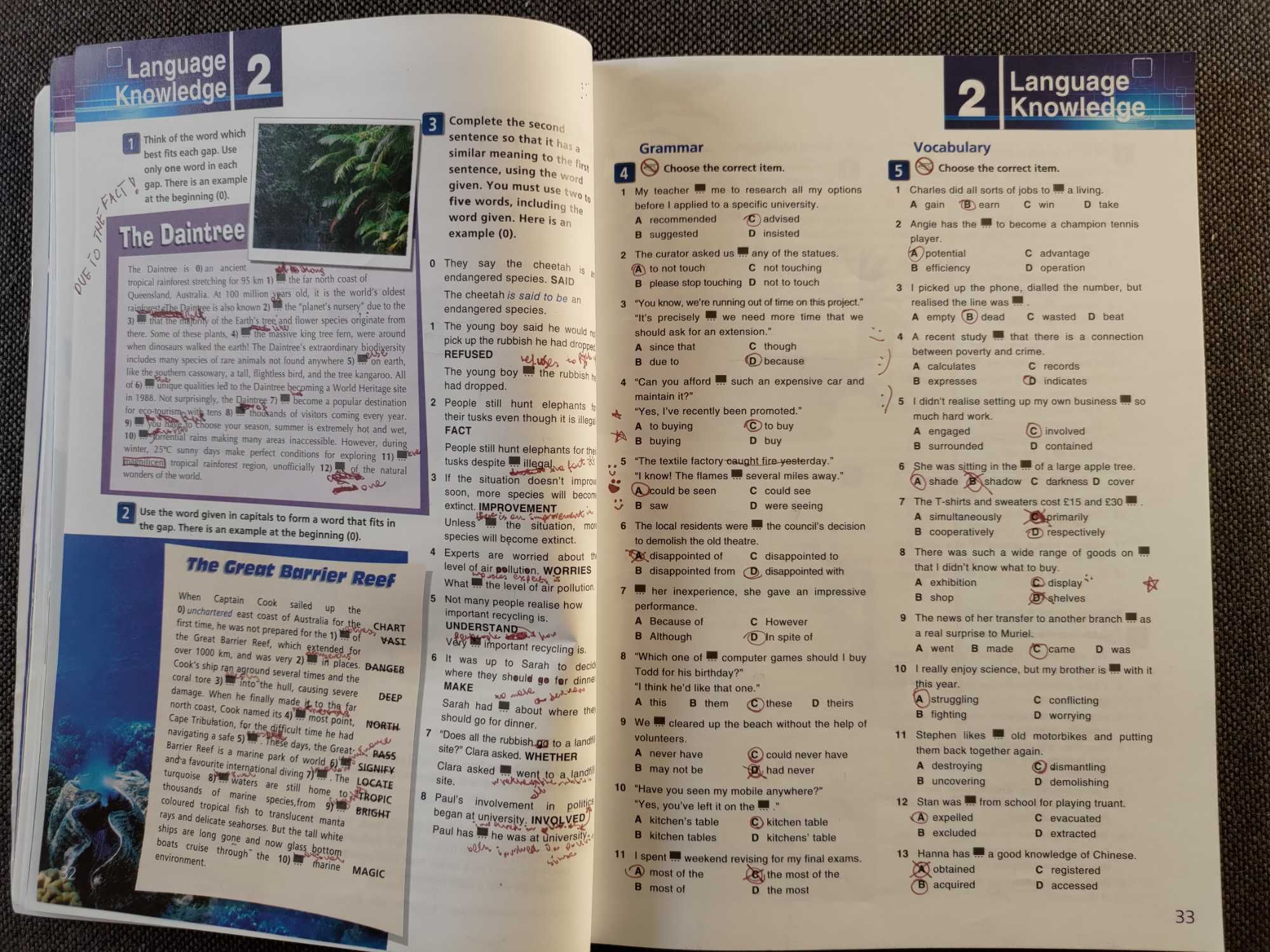 Podręcznik do angielskiego ON SCREEN Intermediate B1+/B2 + workbook