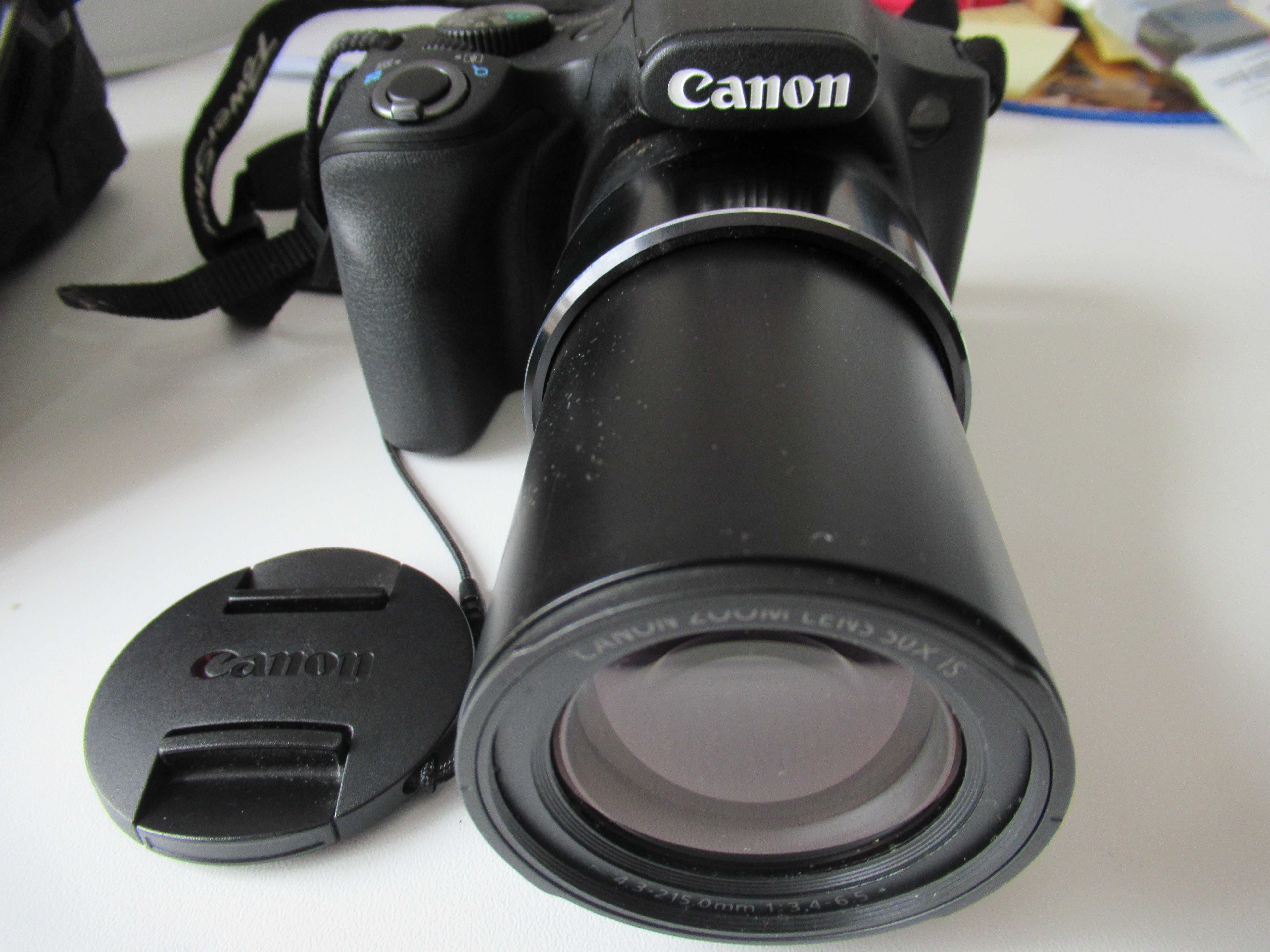 Canon PowerShot SX530 HS (Preto) c/Cartão SDHC SANDISK 8GB e BOLSA