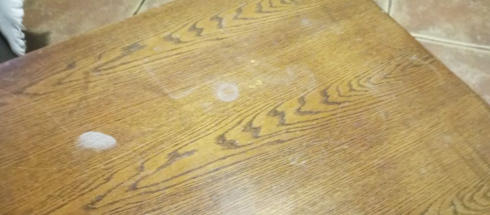 stolik kawowy / ława kawowa z dębu do renowacji