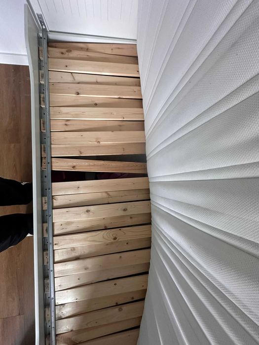 Łóżko rozkładane z 3 szufladami BIAŁE HEMNES IKEA