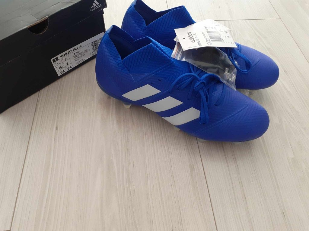 Profesjonalne buty piłkarskie, korki Adidas Nemeziz 18.1 SG r. 40 2/3