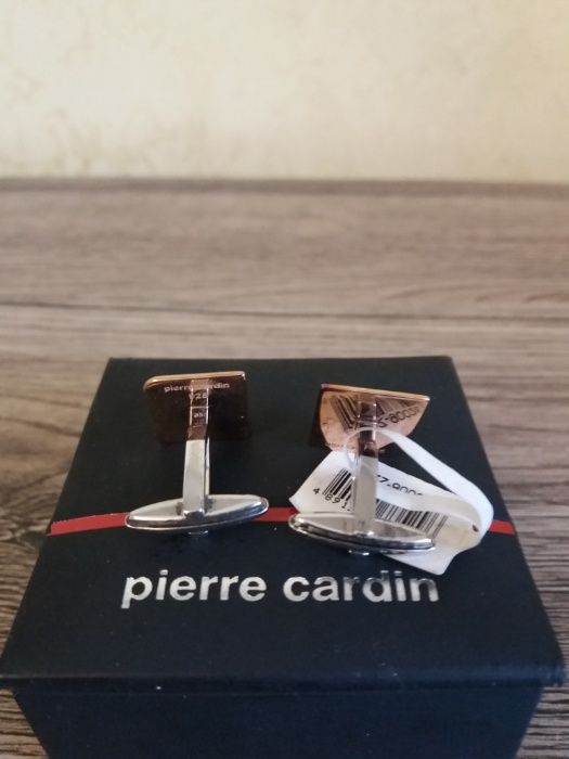 Запонки Pierre Cardin, серебро 925 проба