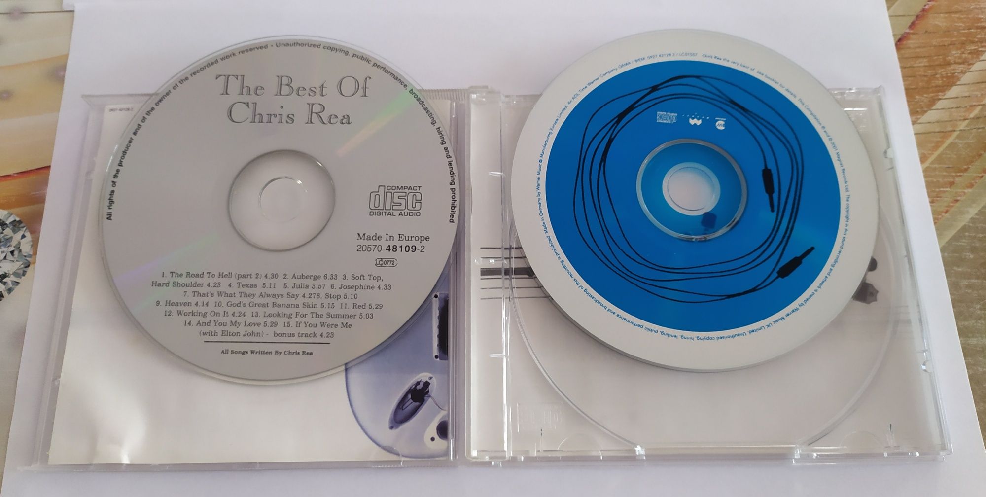 Album 2 płytowy CD - CHRIS REA - " The very best of "