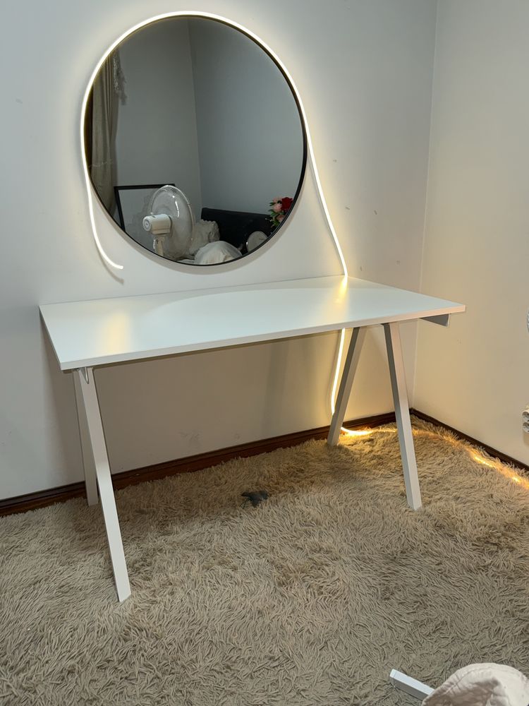Secretária, branca, 120x70cm