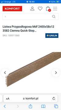 Listwa przypodlogowa Quick Step 3582 Eligna dąb New Castle