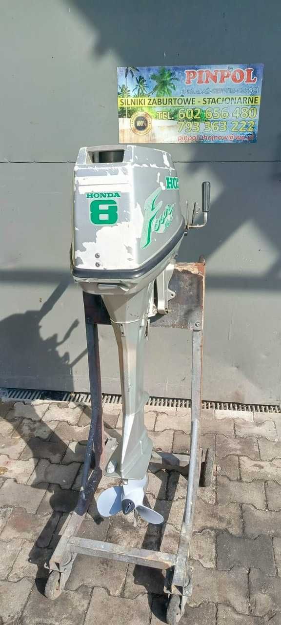 Silnik zaburtowy Honda 8 KM stopa L rumpel