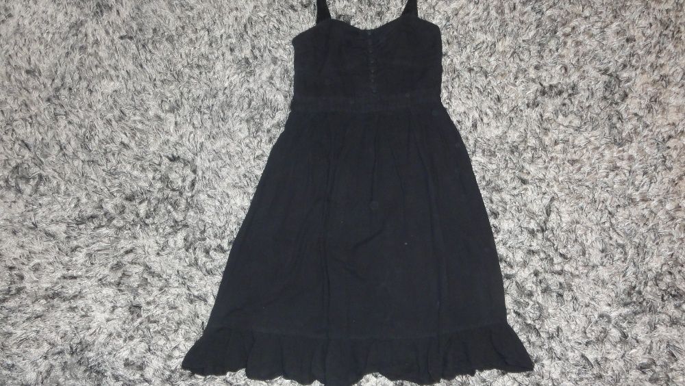 Czarna sukienka letnia NEW LOOK rozmiar 40