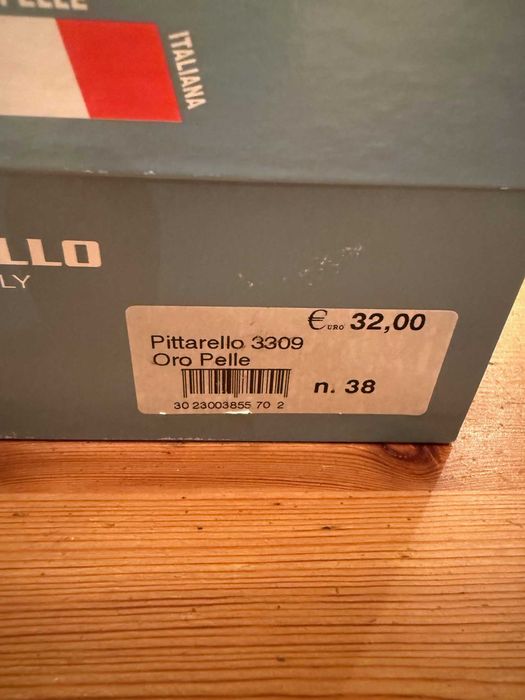 Włoskie klapki damskie Pittarello 38