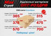 OSB плиты -KRONOSPAN-3 Влагостойкий