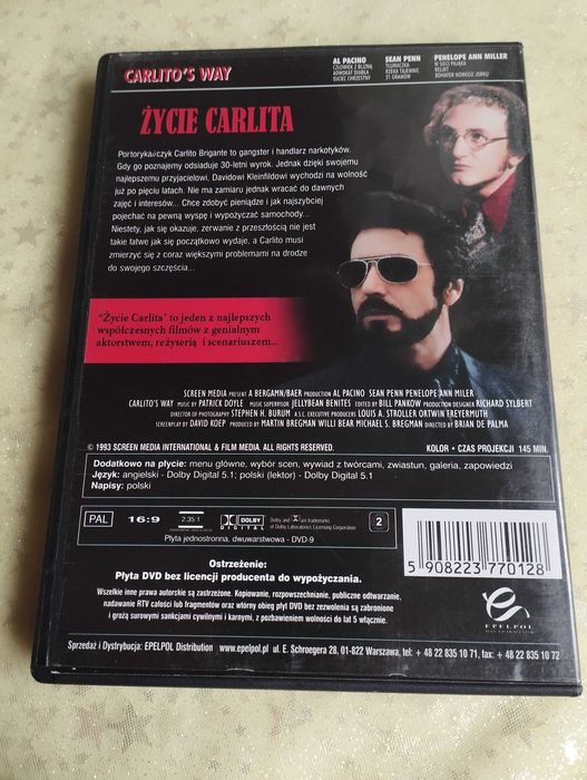 Film Życie Carlita DVD