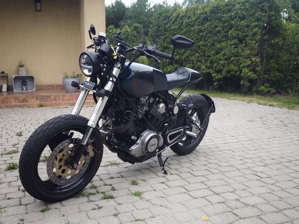 Yamaha Virago XV750 cafe racer scrambler