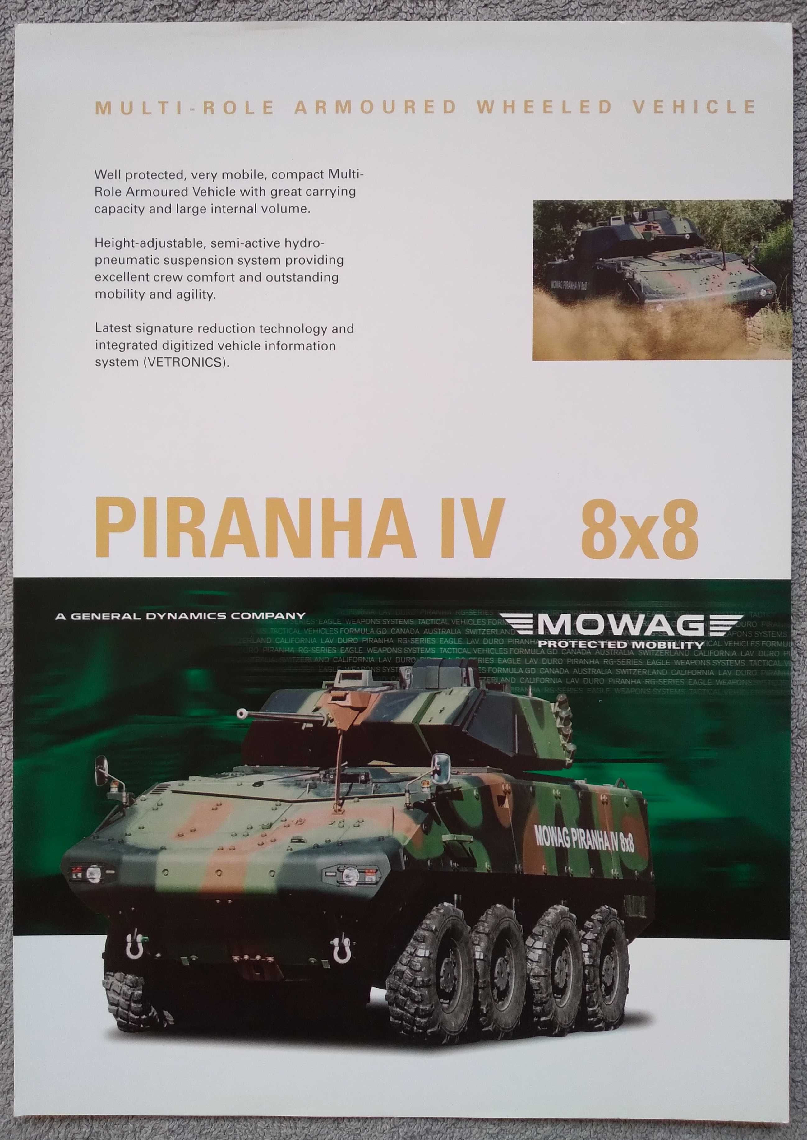 Prospekt  Mowag Piranha IV 8x8