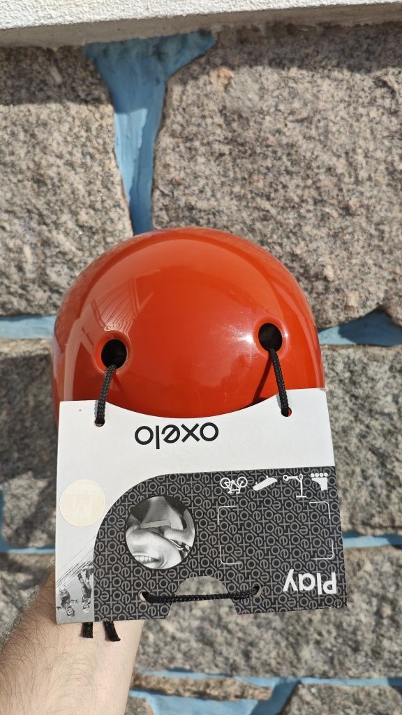 Capacete vermelho