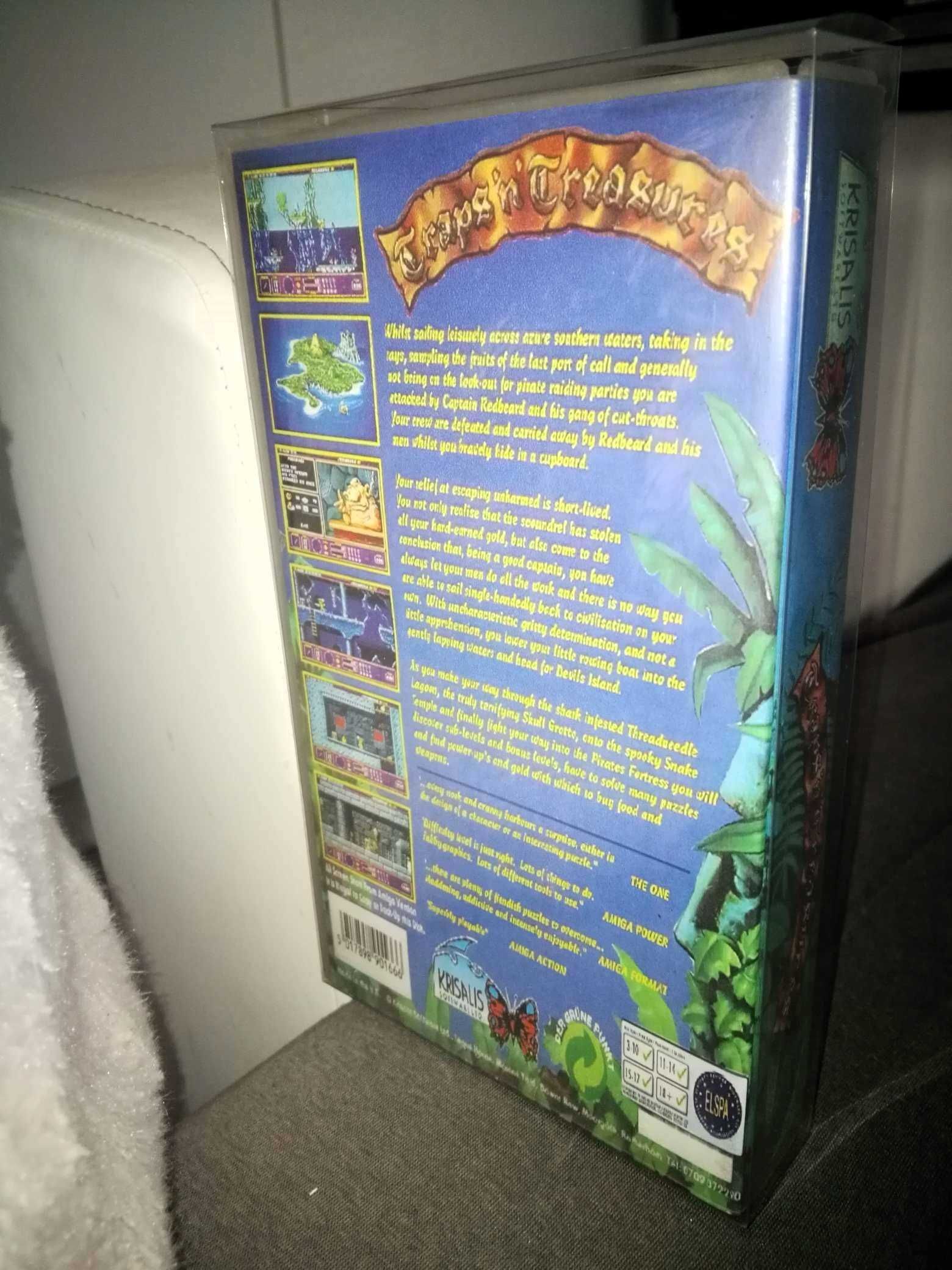 Traps 'n' Treasures - Gry Dyskietki Dla retro pc Amiga gotek 500 / 600
