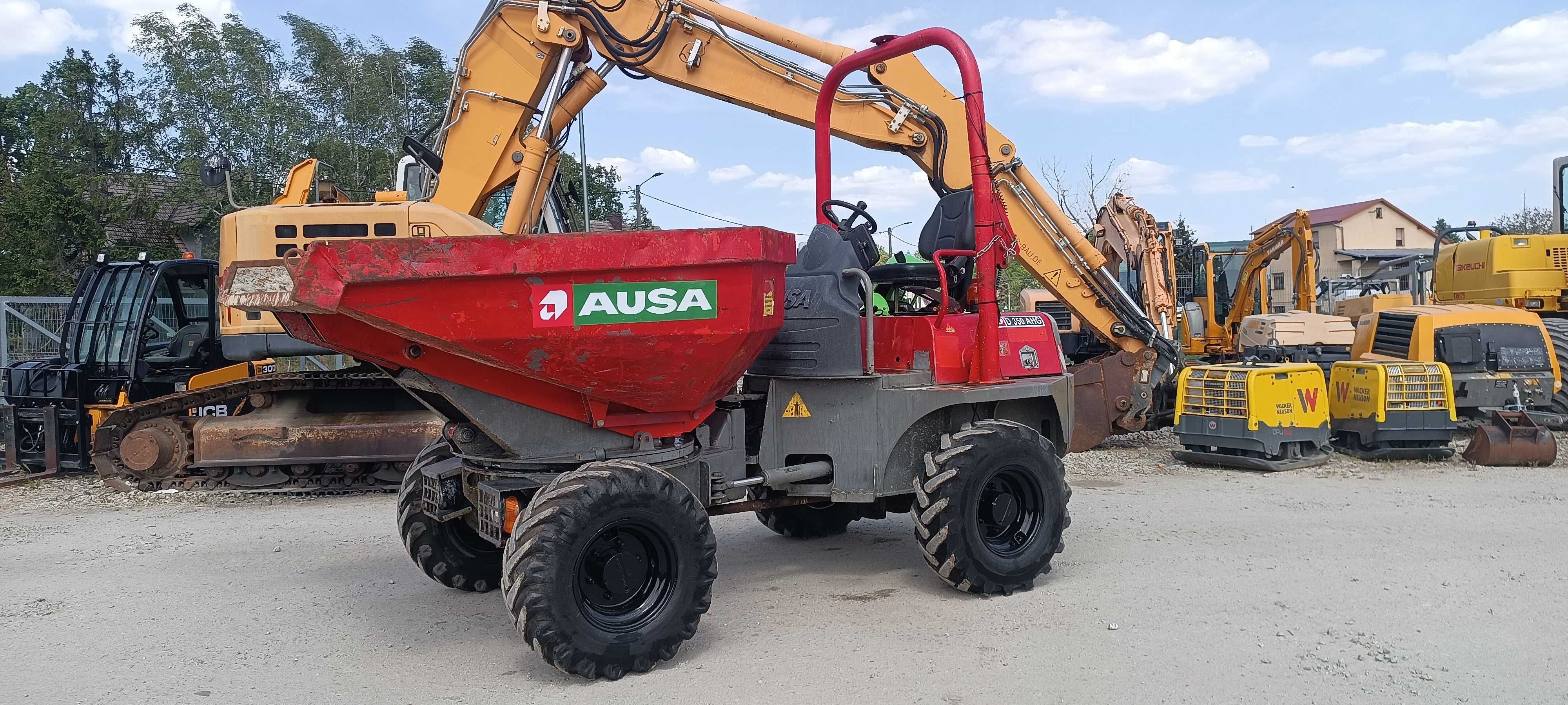 Wozidło Obrotowe AUSA D 350 AHG / 4T / 13r| D 350 terex ta Barford sxr