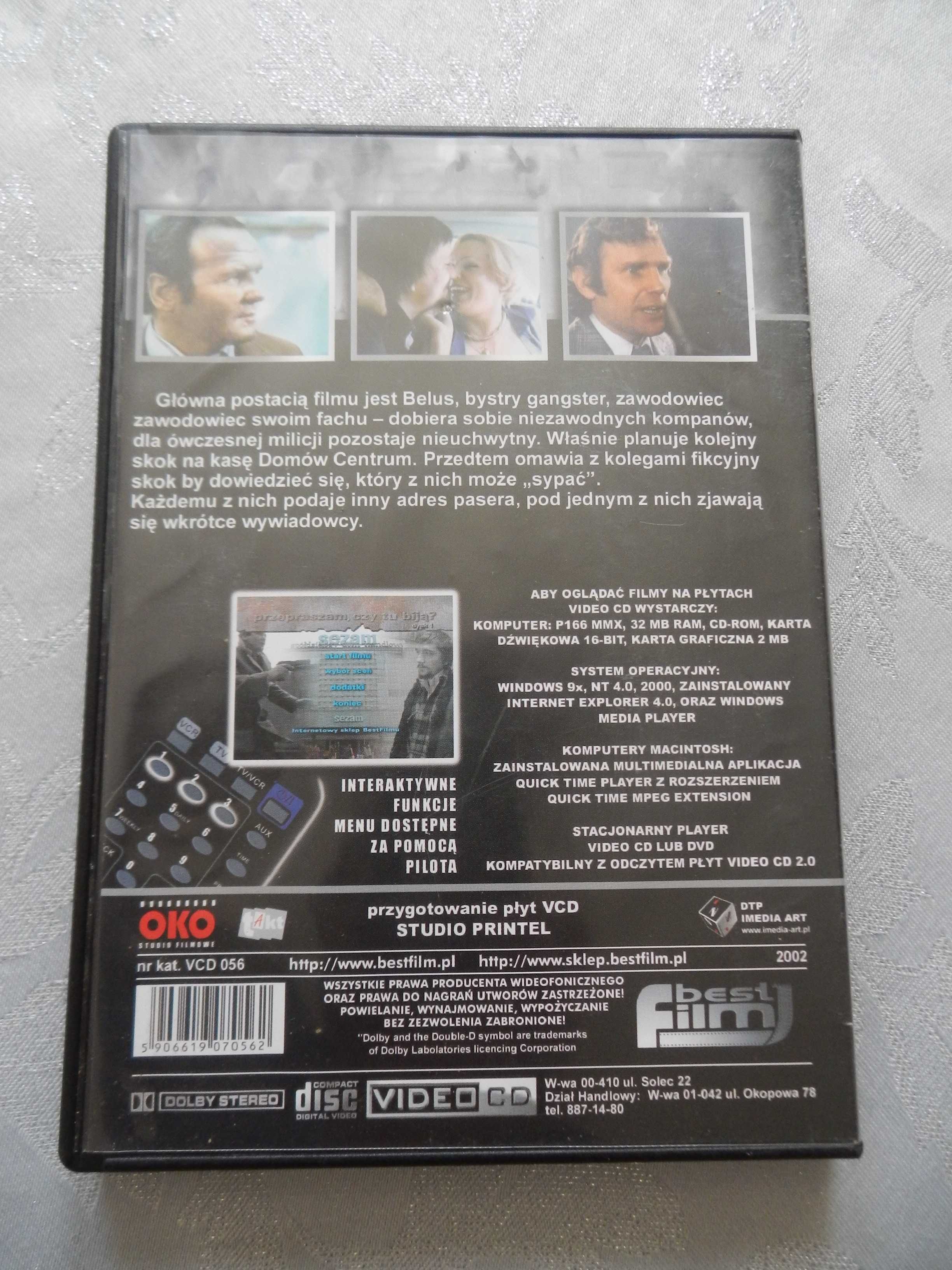 Przepraszam Czy tu biją? film DVD 2 x VCD