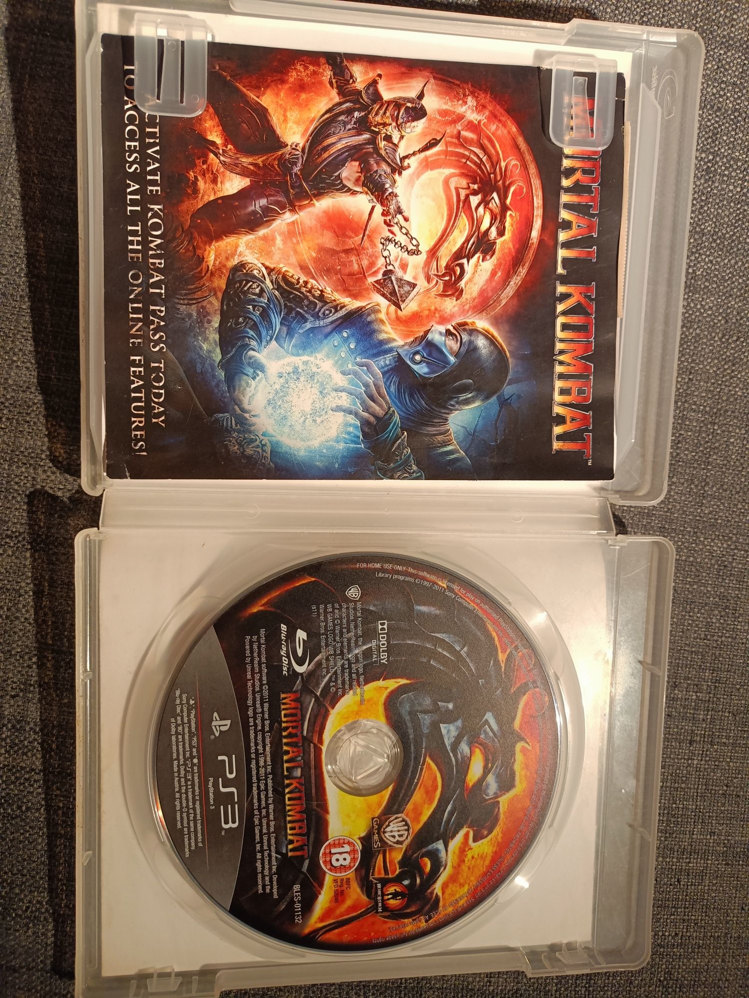 Mortal Combat PS 3 PL