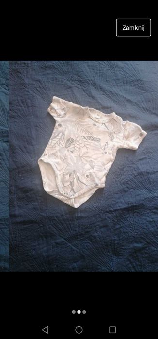 Body niemowlęce rozm 56