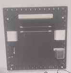 Tablica perforowana, organizer Ikea