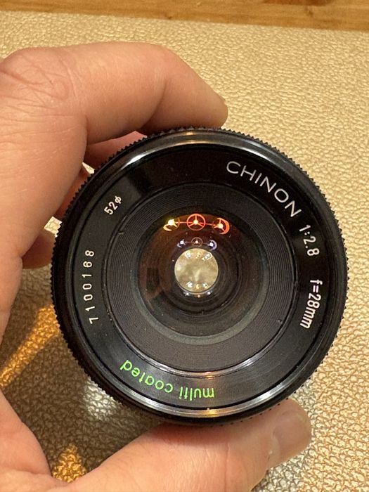 Obiektyw Auto CHINON 2.8/28 m42