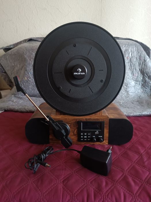 Програвач вінілу Auna Verticalo SE Retro, bt, usb, radio