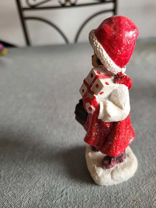 Boneca de Natal em Cerâmica