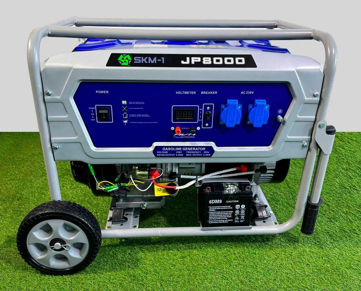 Бензиновий генератор JP8000 | 6,0/6,5 кВт