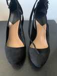 Sapatos salto cunha stradivarius