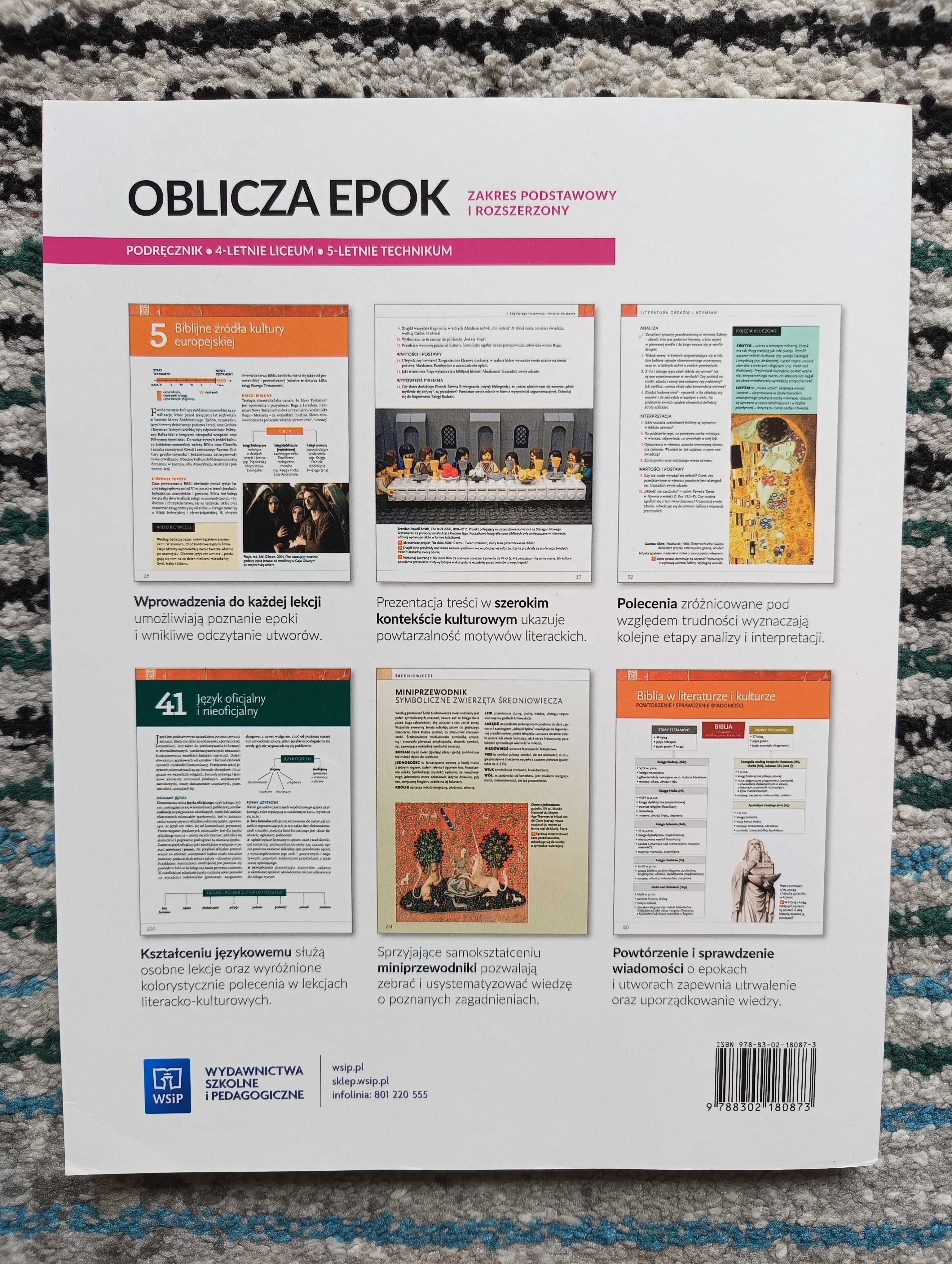 Podręcznik Oblicza epok 1.1