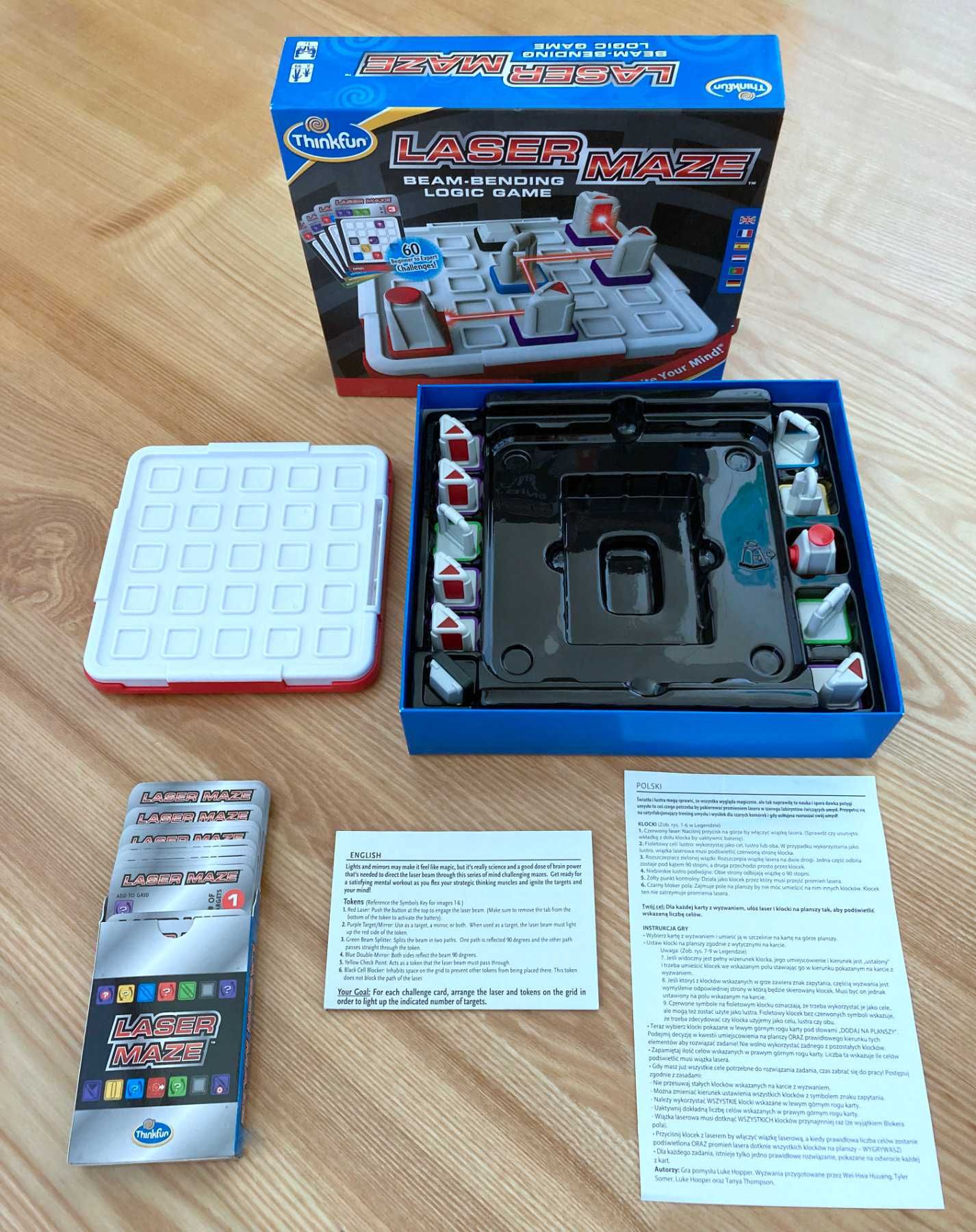 Laser Maze - gra logiczna (Ravensburger, seria ThinkFun)