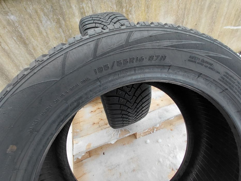 195/55/16 opony zimowe /2szt/