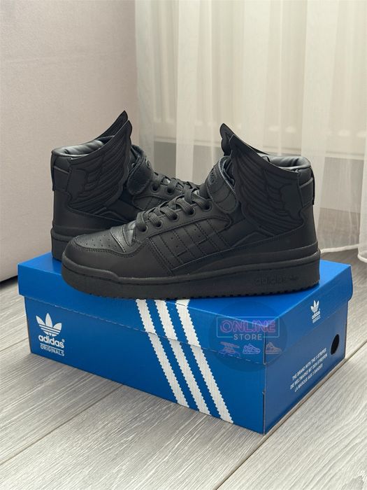 Кросівки ADIDAS X JEREMY SCOTT Forum Hi Wings 4.0 black