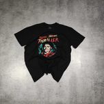 MĘSKA Koszulka Retro Vintage Oficjalna Michael Jackson Thriller Logo