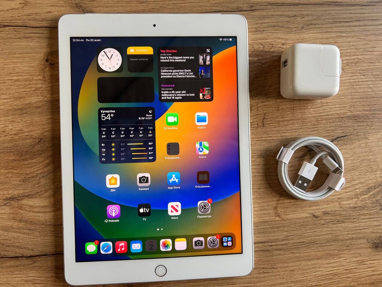 Продам iPad 6 2018 128 WiFi+LTE Silver.Київ або відправлю,На подарунок